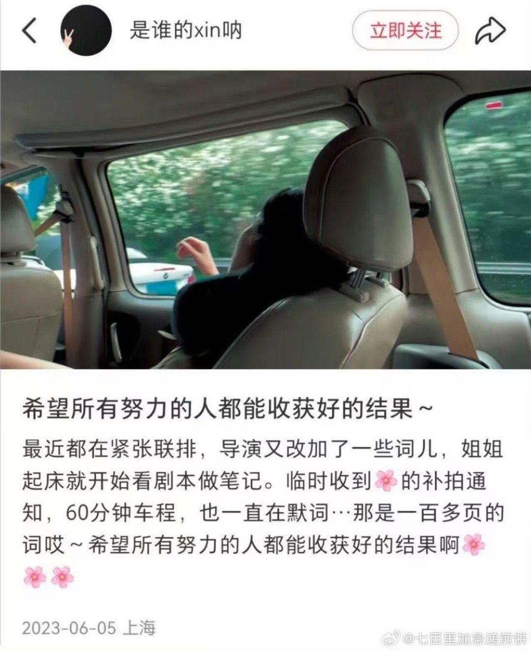 工作人员文字中的辛芷蕾辛芷蕾身边的工作人员真的很爱她工作人员文字中的辛芷蕾，真好