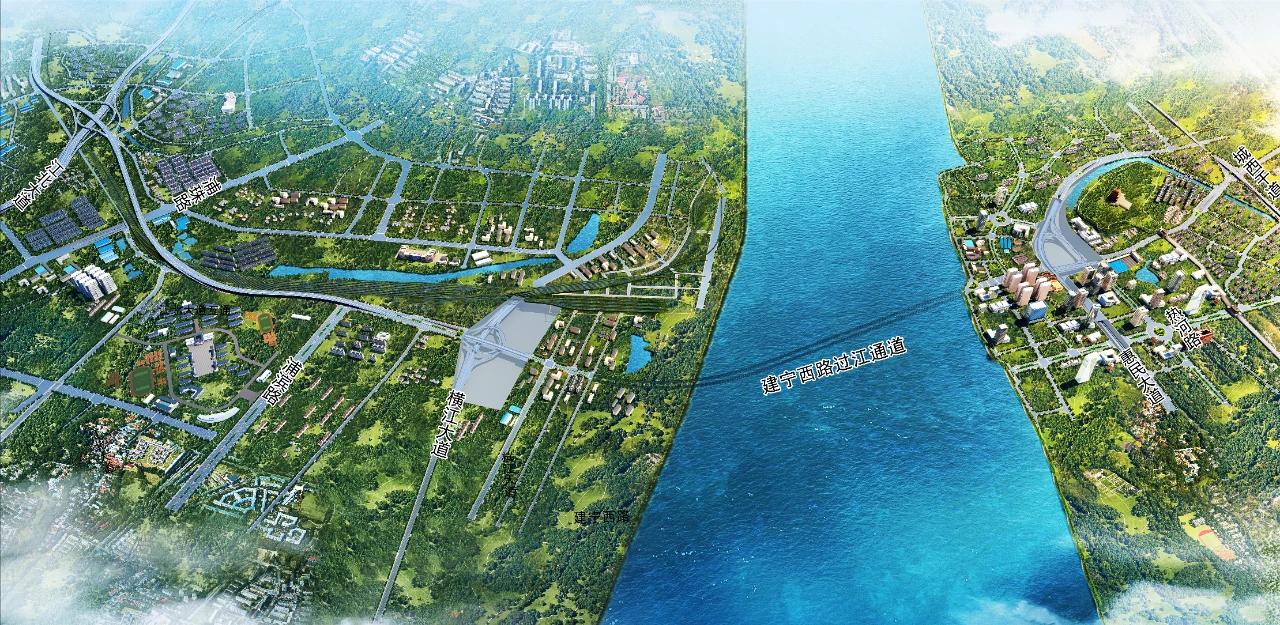 今天通车！扬州人去南京更快了！
今天十一点建宁路长江隧道江北大道至郑和中路段及江