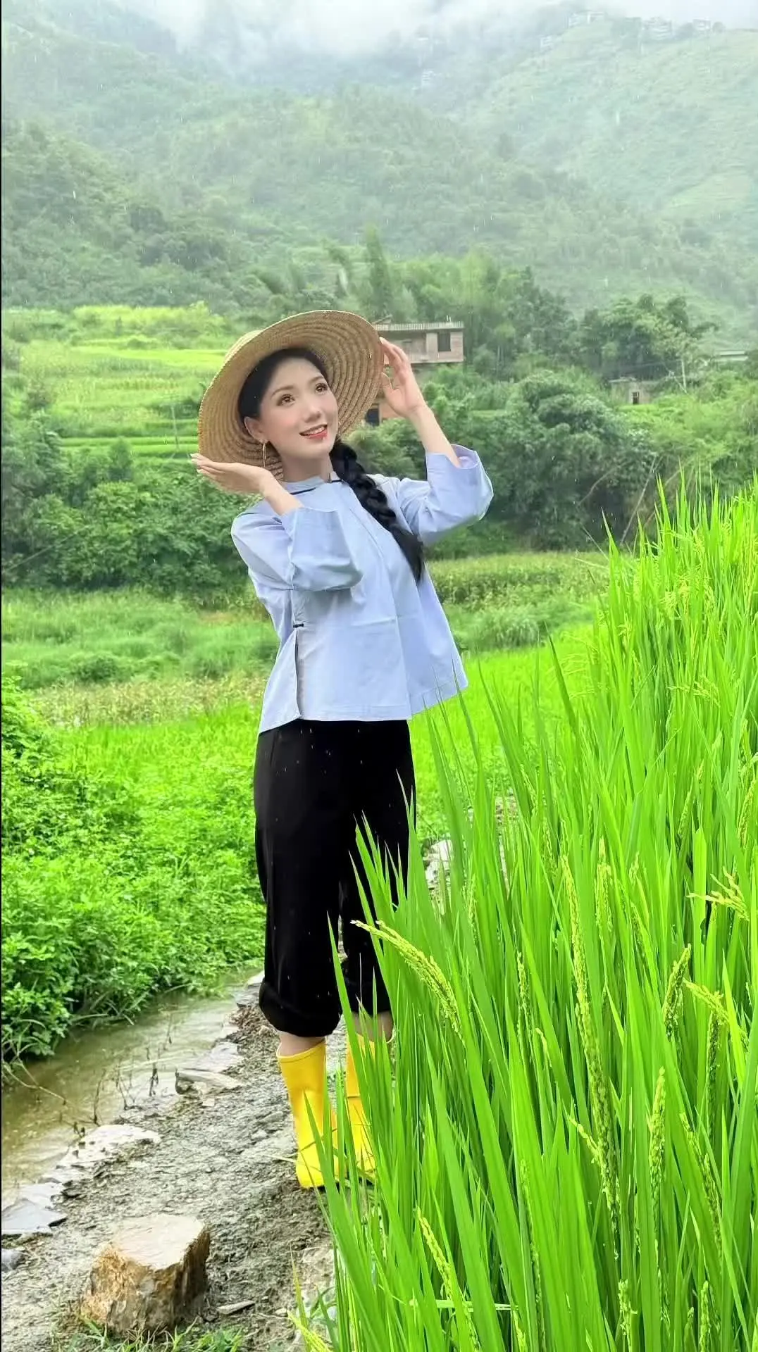 像我这种娇滴滴的贵州人 你要跟我分手了，我只会说“们你走了我唱住”