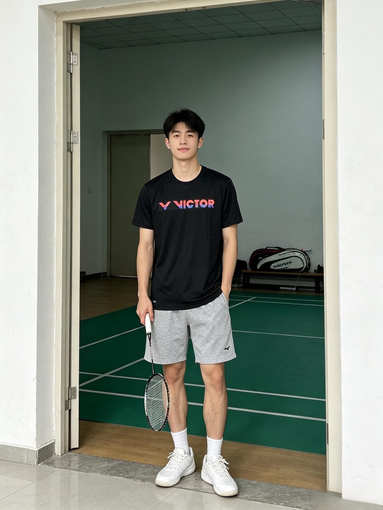 去运动吧羽毛球男高 羽球男 羽毛球男 羽球人的多巴胺穿搭