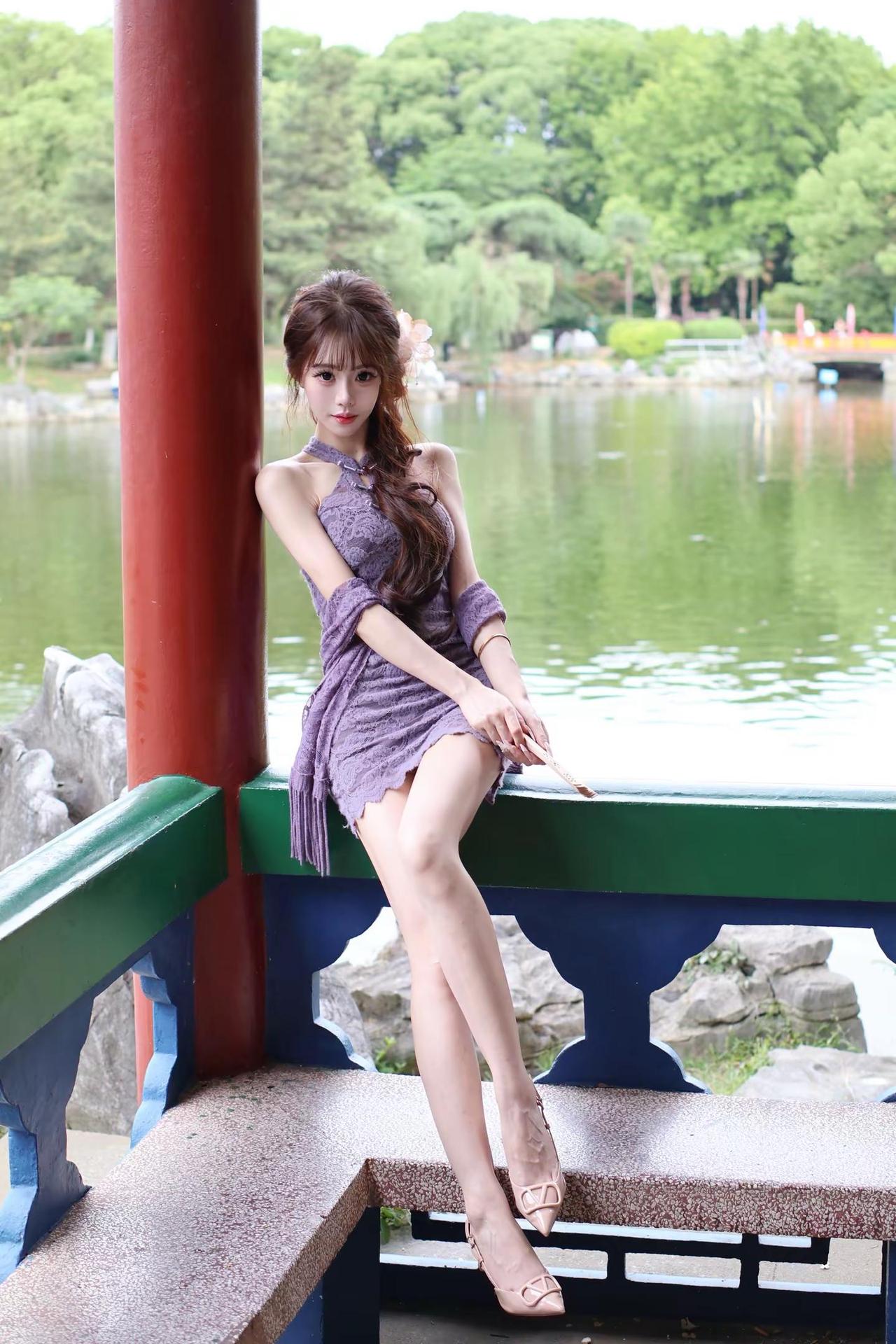 是望穿秋水的望旗袍 新中式 中华娘 东方美学