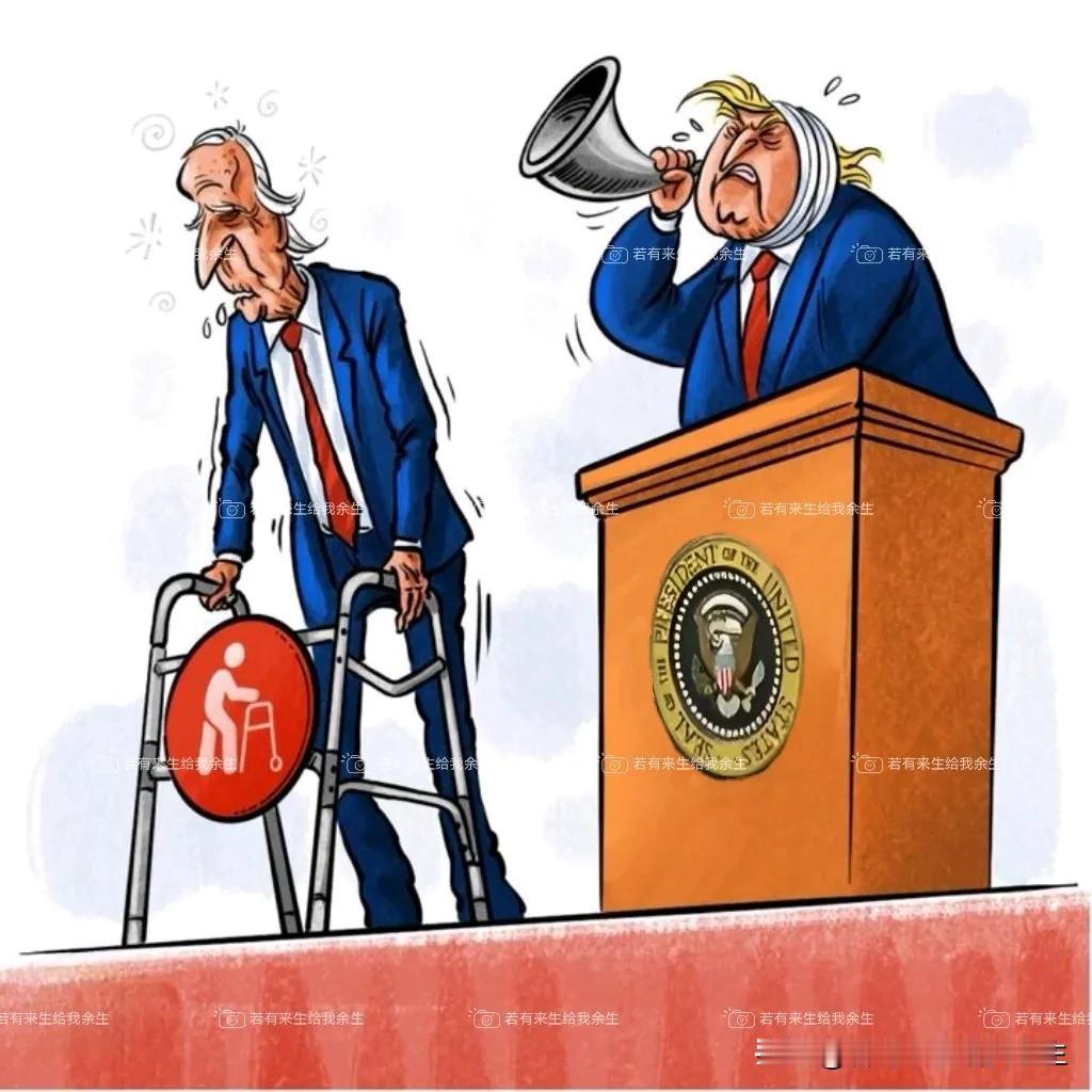 挺可怜美国人民!拜登、特朗普加一块159岁!联邦政府债务规模已达34.73万亿美