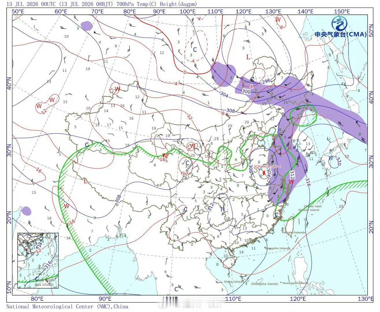 福州天气虎纠人讲福州胡州人讲福州 今天到14日台风巴威远离，逐渐转为副热带高压控
