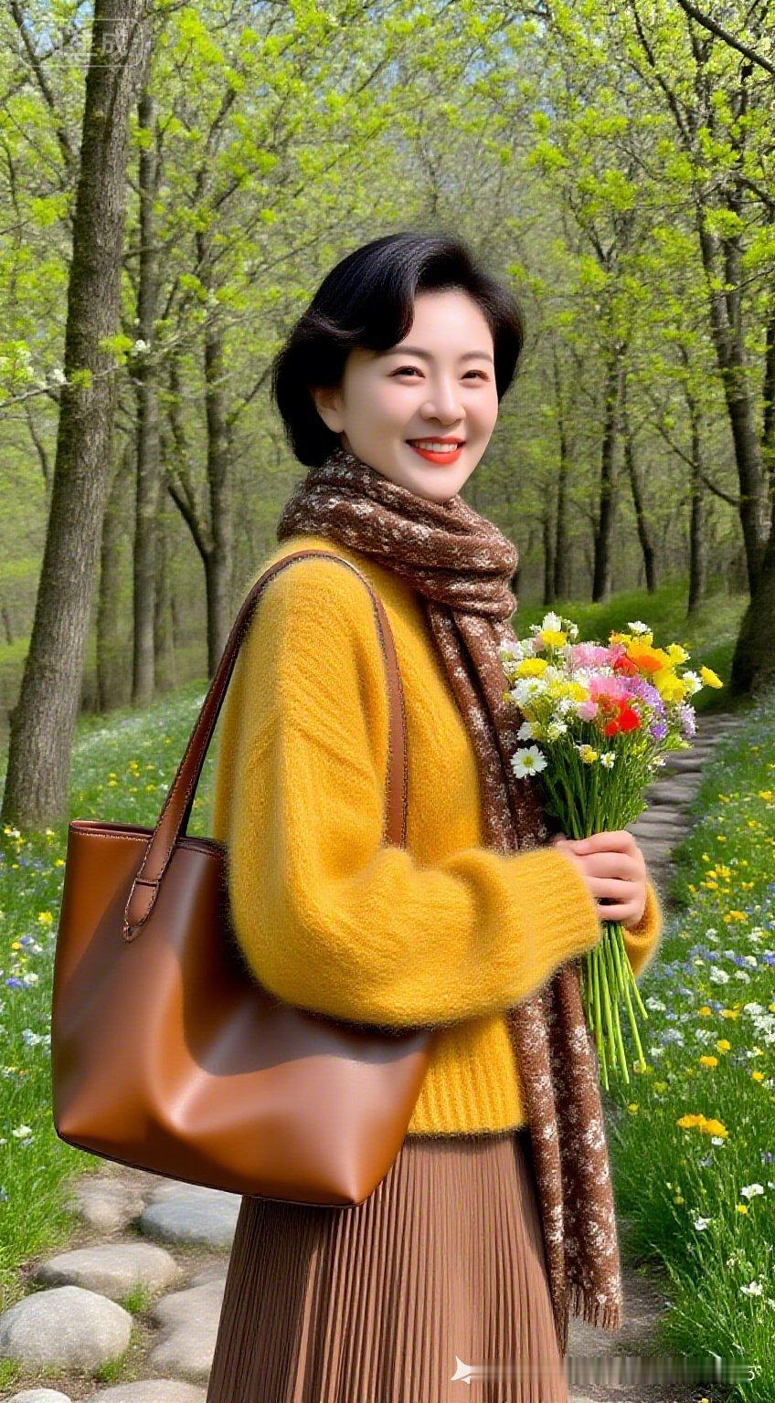 春日野餐，花海漫步，温暖穿搭！