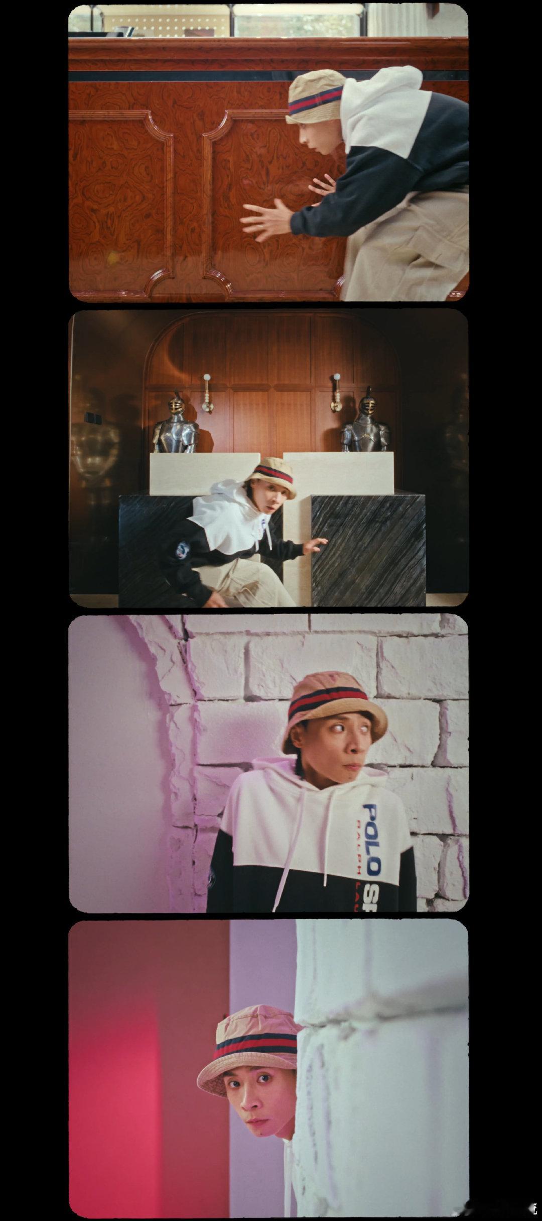 VaVa布瑞吉新歌mv布瑞吉夸张表情自带喜剧效果，VaVa镜头感绝佳，一静一动相