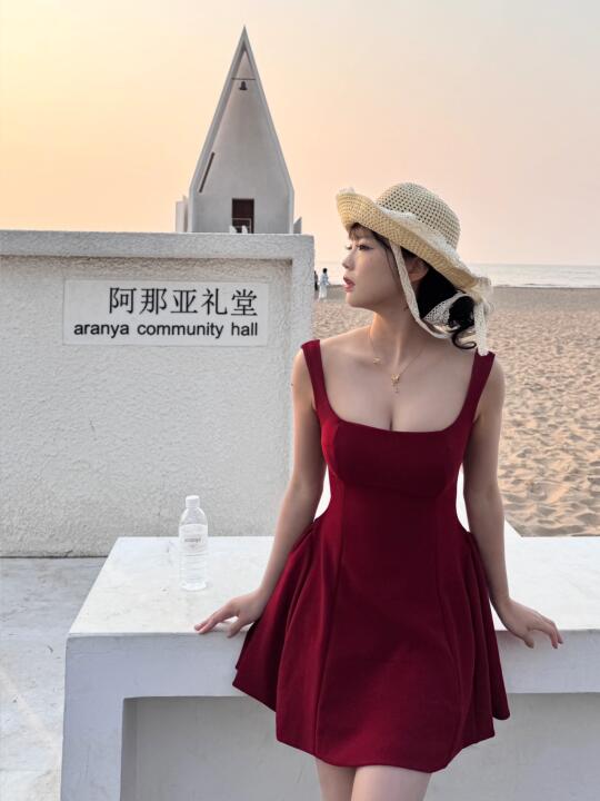 阿那亚教堂日出！美到失语了…