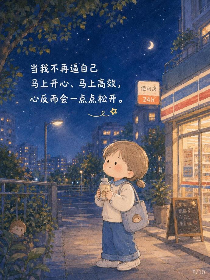 下班后，我只想把自己还给自己 。下班后不回复工作消息，不参加无效社交，把夜晚留给