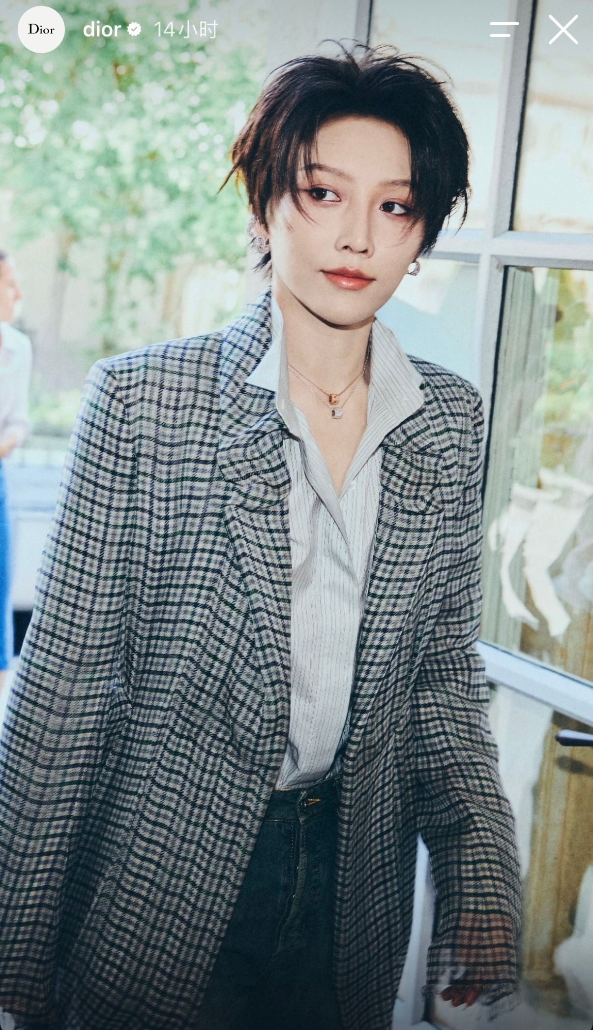 巴黎高定时装周 Dior 2026秋冬高订大秀刘雨昕 Dior 官方ins认领➕