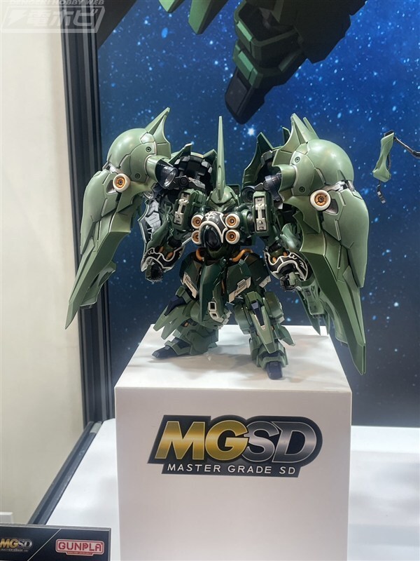 静冈模型展 2026现场速报：MGSD 刹帝利 实物展示高达模型高达模型