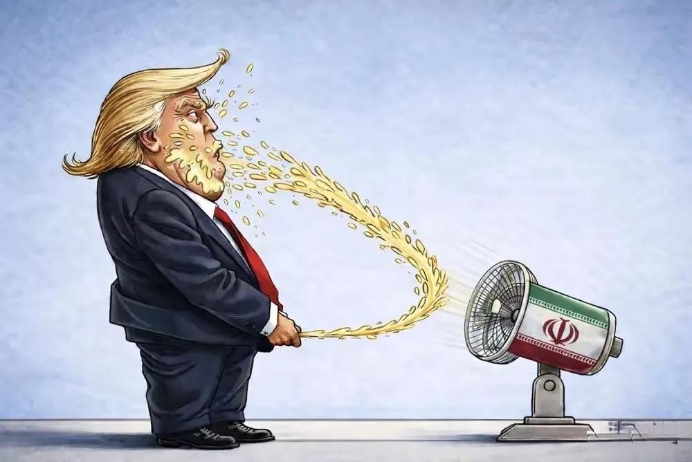 哈梅内伊要小心了，这幅漫画有可能激怒特朗普。

以色列一直想对伊朗进行报仇，因为