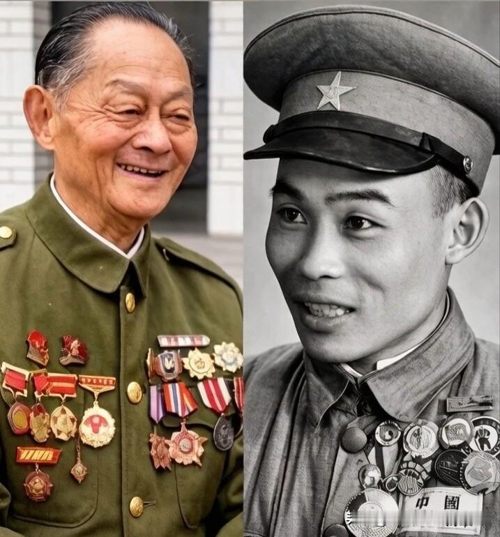 他一生荣立9次特等功，3次获评特等战斗英雄，在战场上子弹遇到他都会绕道走。
这位