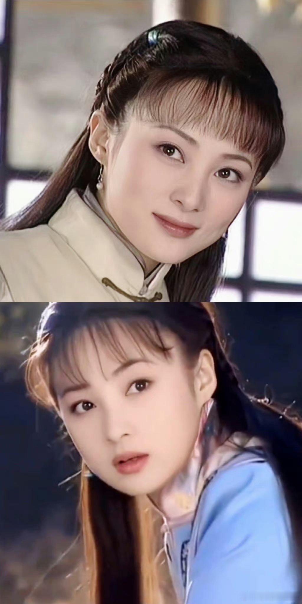 #蒋勤勤掌管空气刘海的神#《射雕英雄传》和《卧虎藏龙》里面，蒋勤勤就感觉没有那种