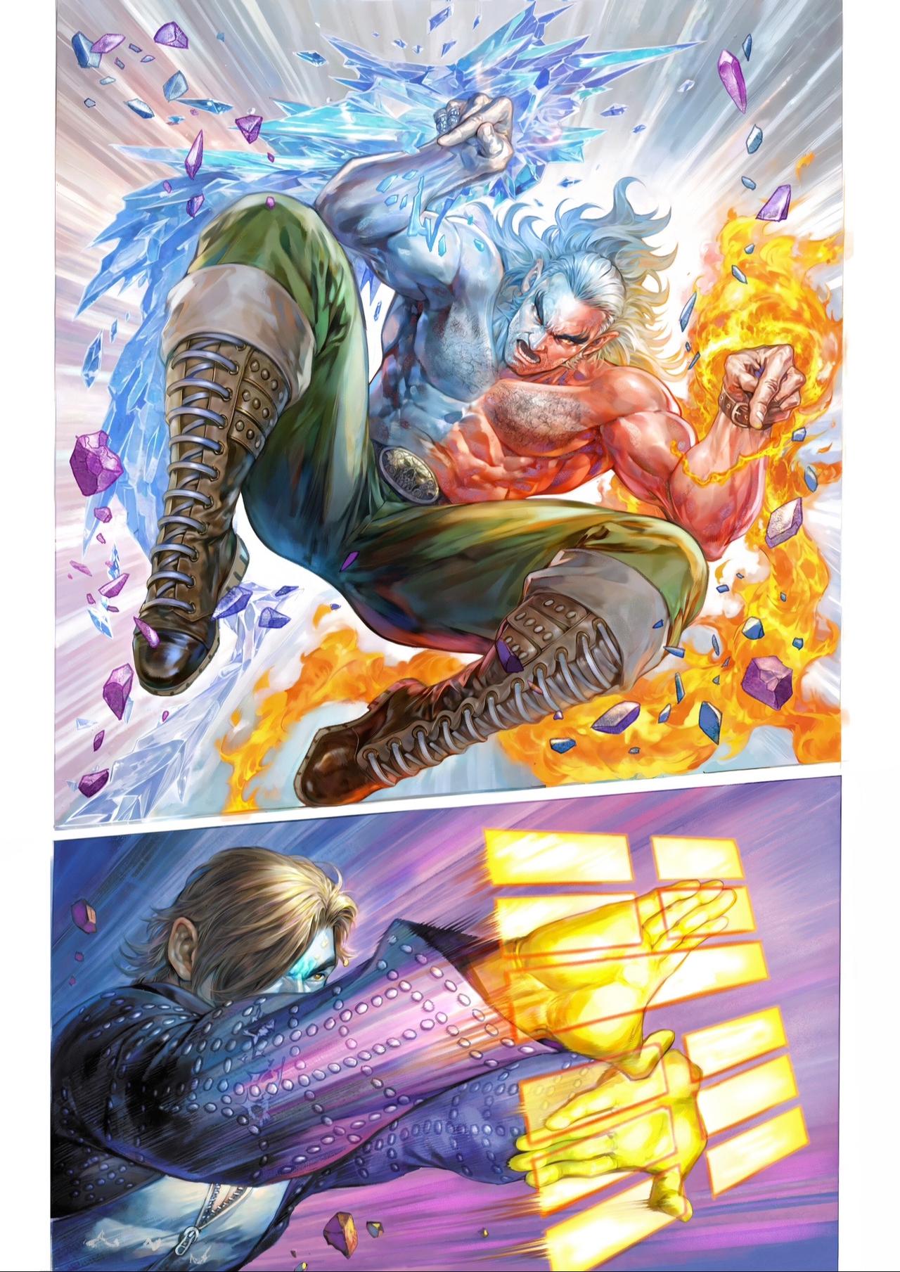 香港漫画书内文彩图