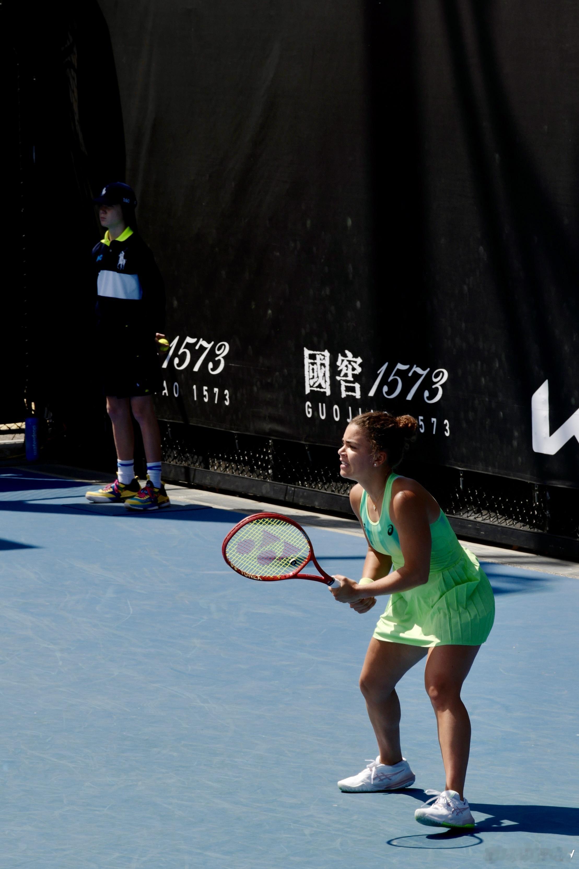 汤千慧/卢姆斯登 vs 保利尼/埃拉尼的比赛结束了，不得不说“双尼”组合的配合太