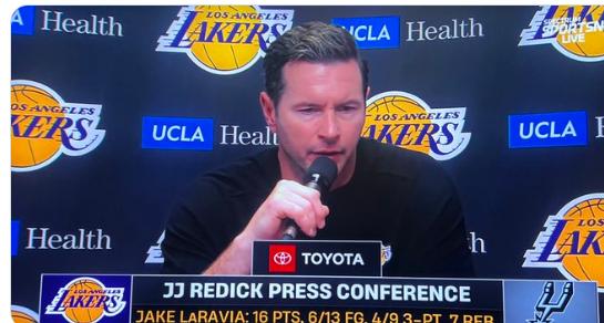 雷迪克说：“我们都是普通人，我感觉自己最近七到十天的状态都很差。大概从NBA杯赛