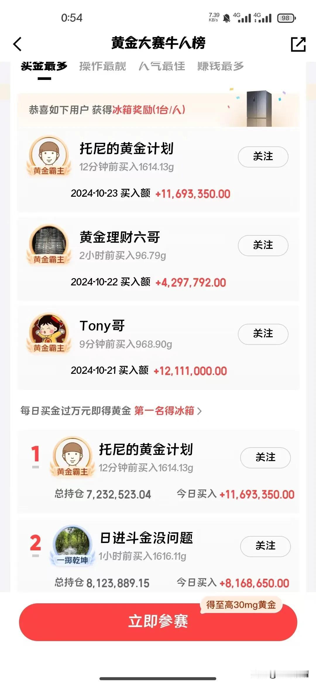 为了冰箱，这是都疯了吗？有钱人的世界，我不懂！#基金# #黄金#