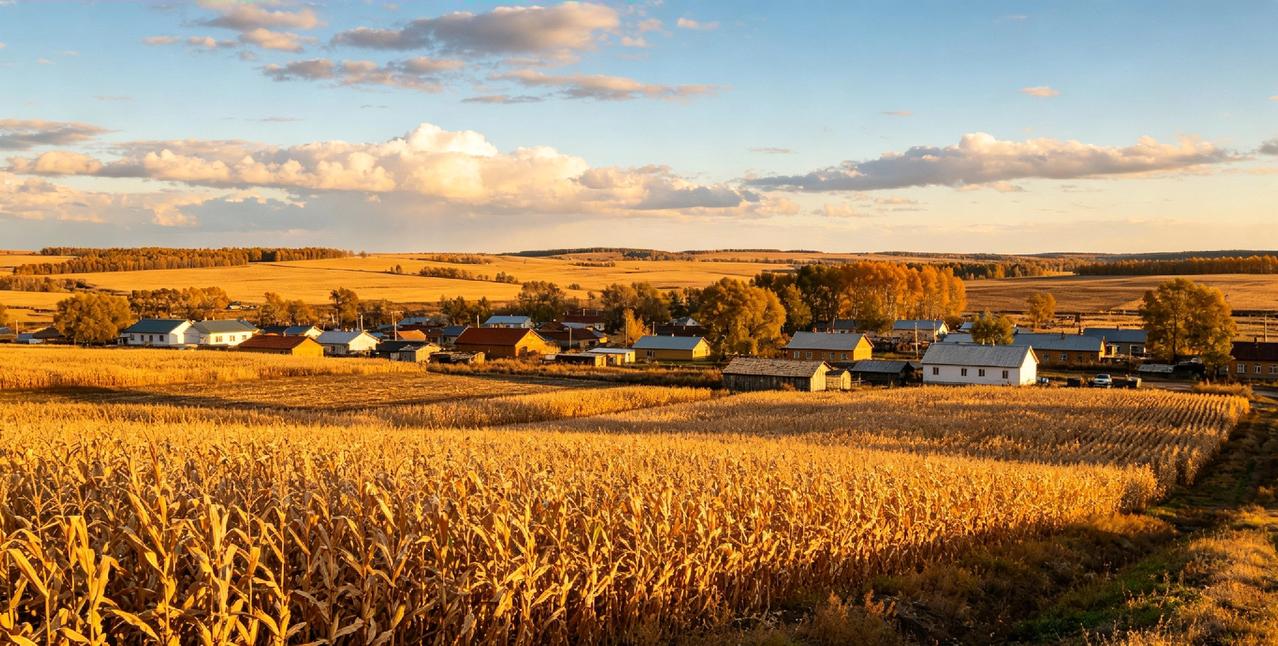 乡村原生态风景随手拍