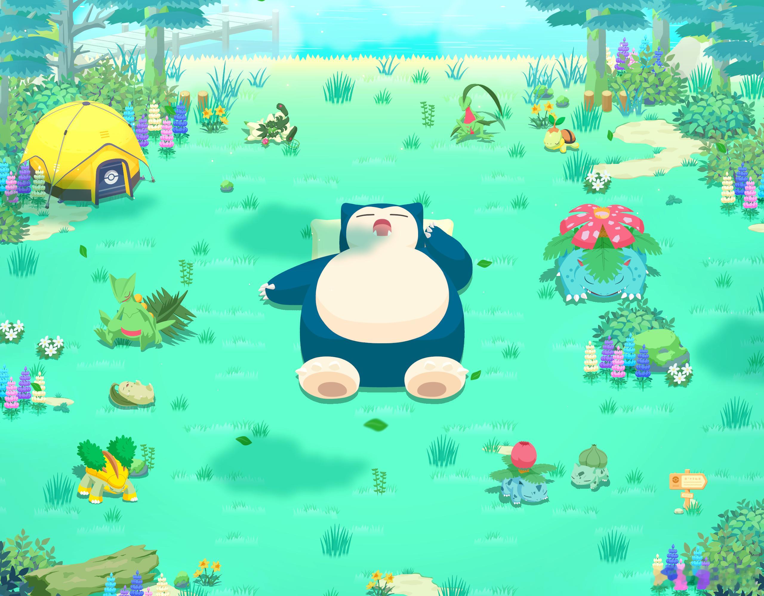 绿油油一片御三家精灵宝可梦[超话]宝可梦sleep ​​​