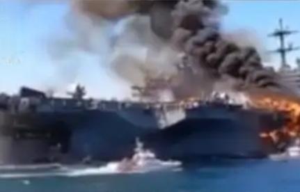 【美国"福特"号航母起火，超30小时才被灭，600多人无床可睡】
       