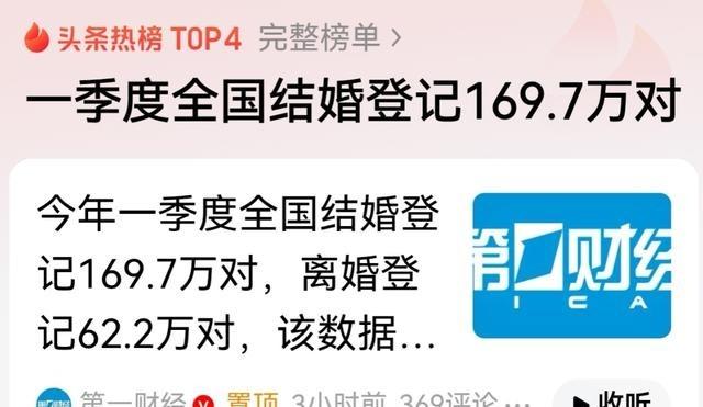 比战争更可怕的危机正在降临中国？5月9日民政部甩出的2026年一季度数据，直接给