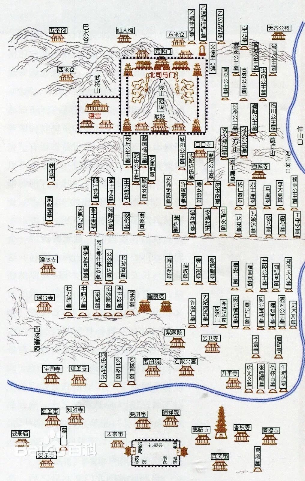 千古一帝李世民的陪葬墓，几乎集齐了整个初唐顶流，被称为历代帝陵之冠！ ​​​