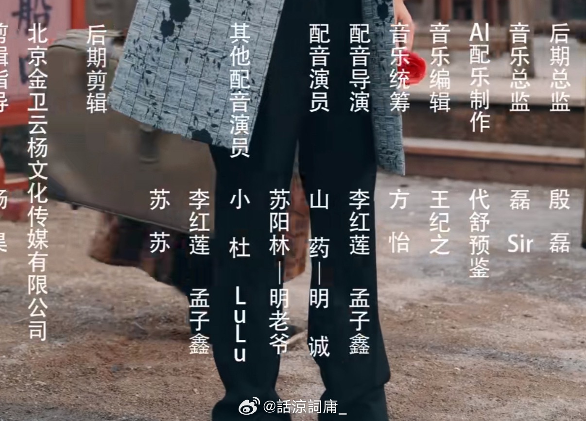 短剧伪装者浓雾之下 配音导演：李红莲、孟子鑫明诚——山药明老爷——苏阳林其他配音