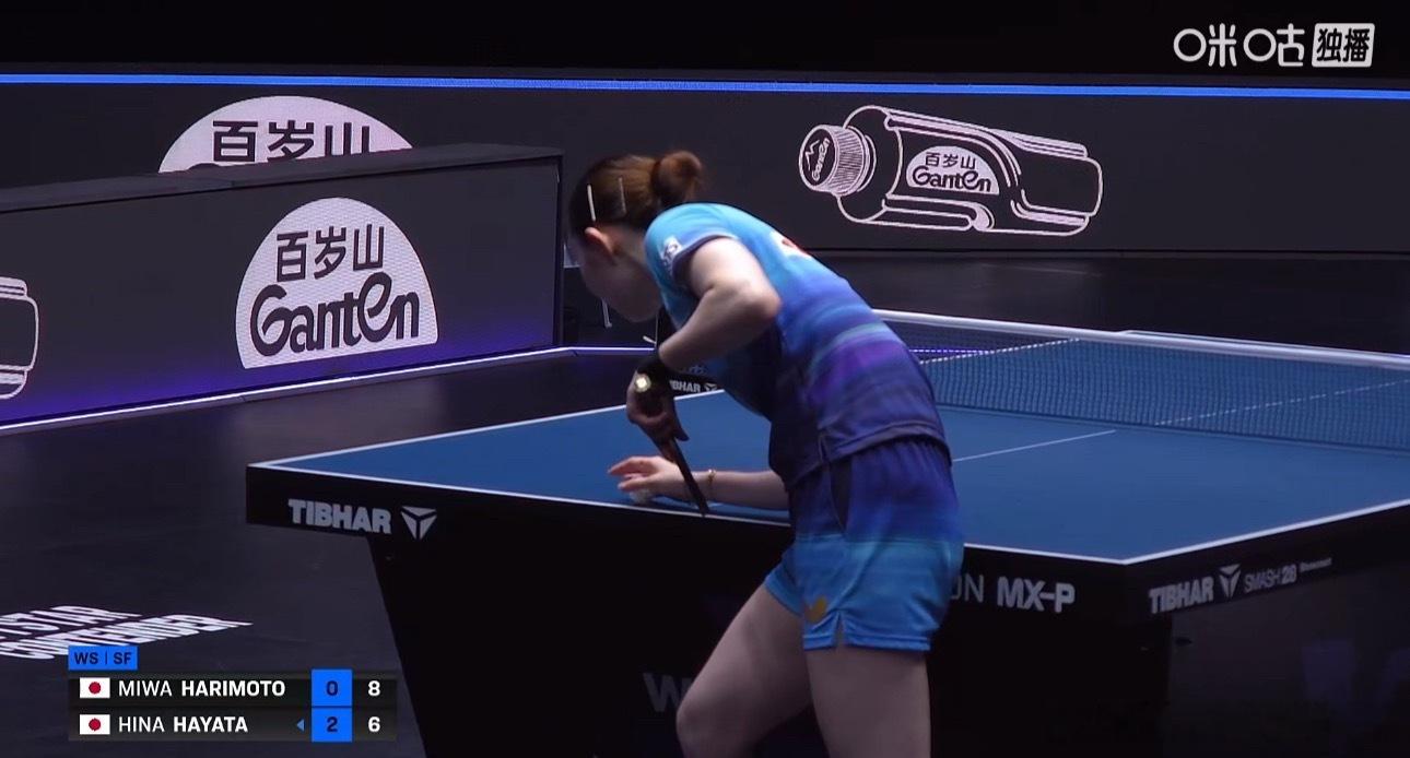 2026wtt卢布尔雅那球星赛女子单打4-2早田希娜3-0张本美和（11-9 1