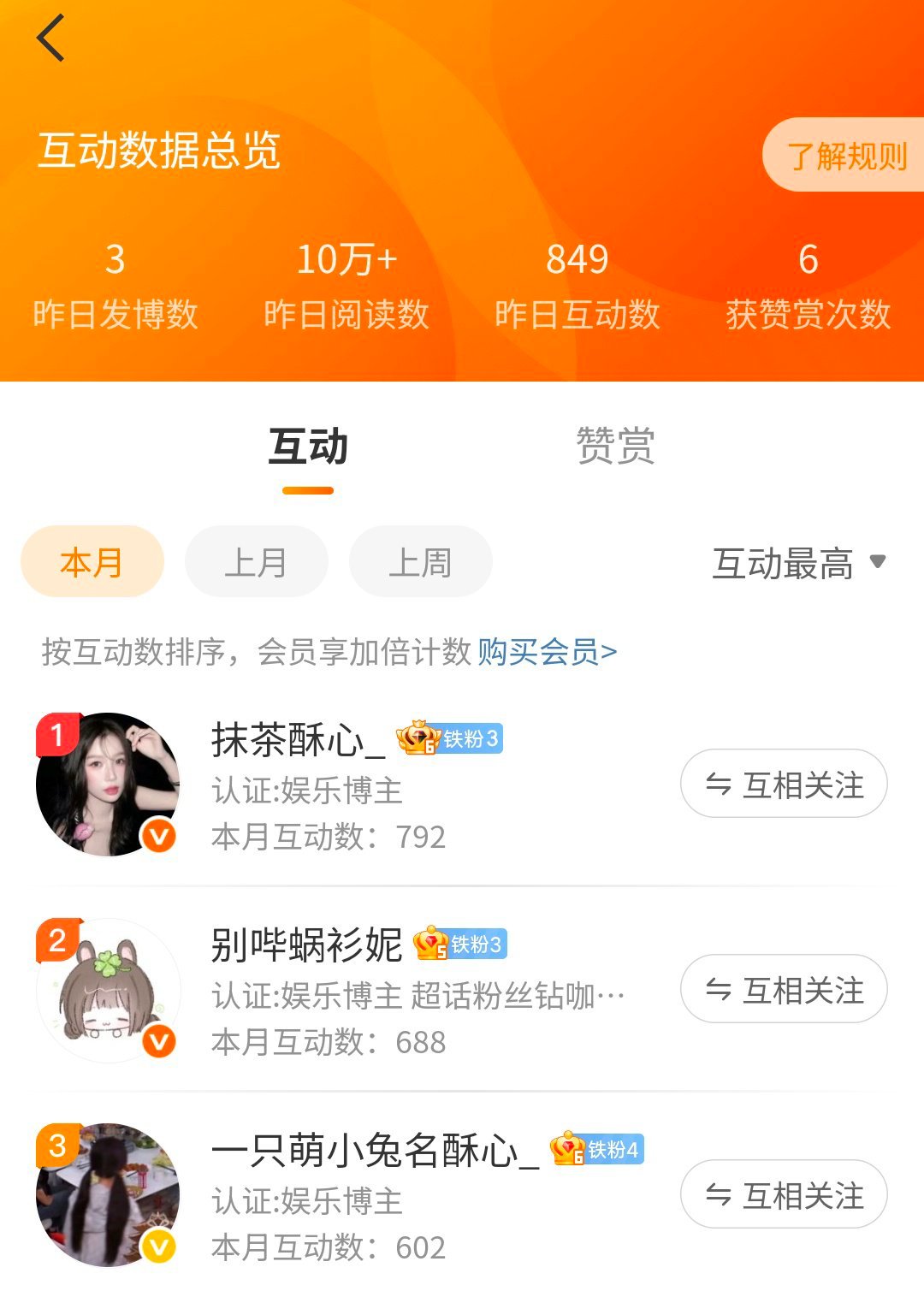 你们两个出场率很高了