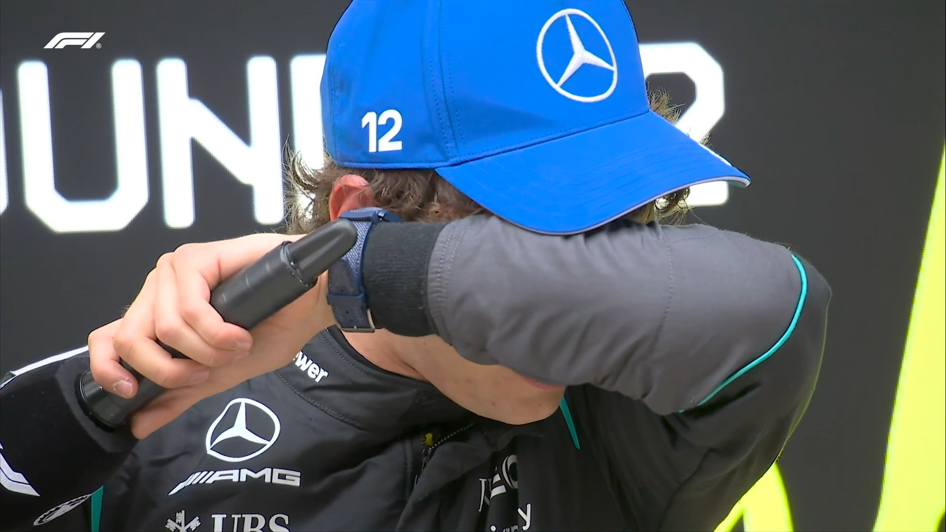 安东内利激动落泪🥲F12026F1中国大奖赛