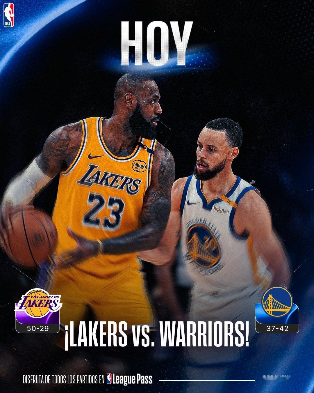 明天必胜好吧湖人vs勇士老詹单核带队nba