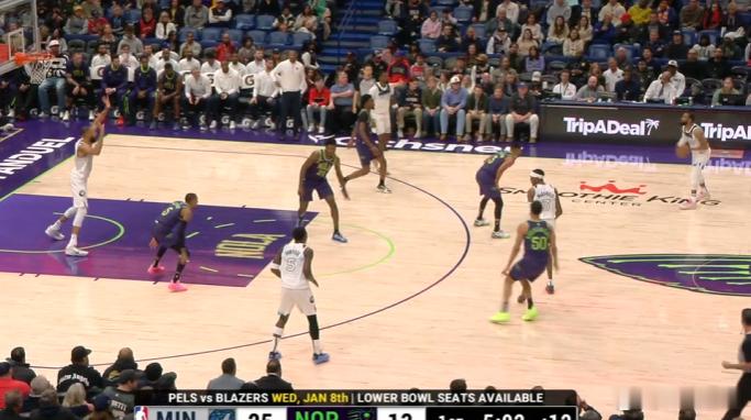 复出在即？镜头解析&回顾，德章泰-默里鹈鹕生涯最佳一役1234默里右路跟进转换进