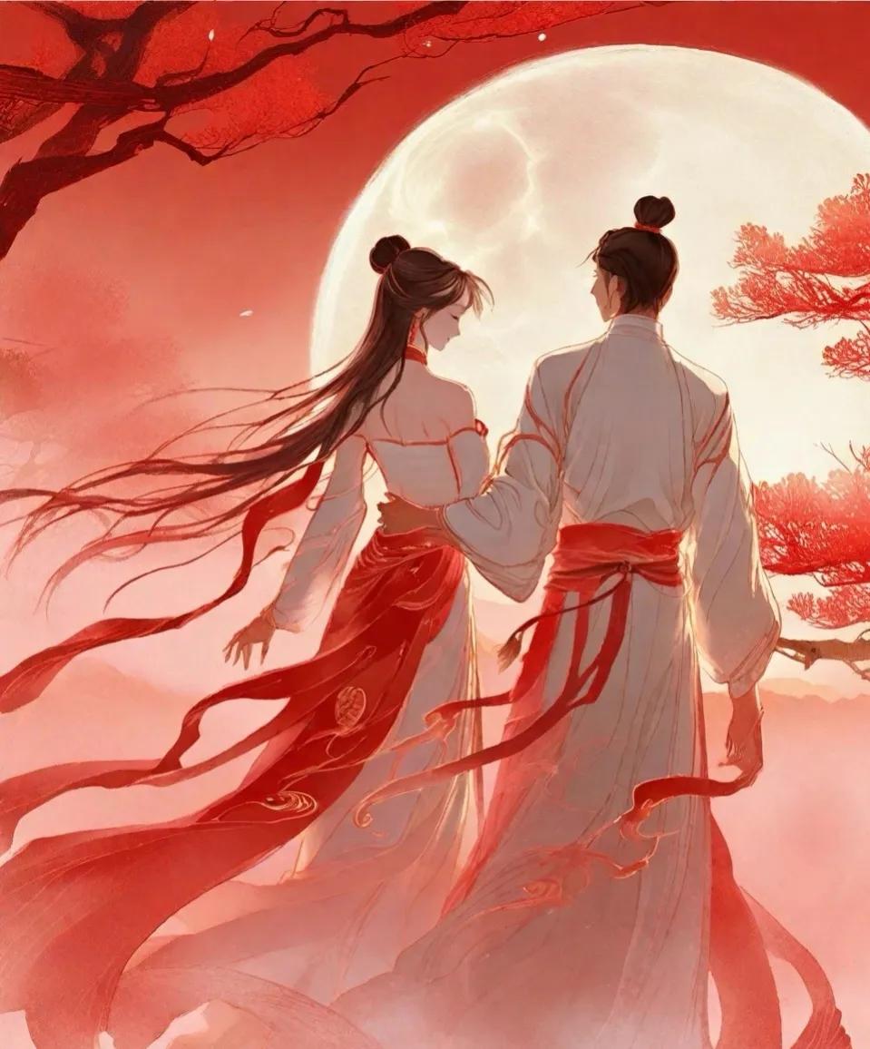 孤灯不明思欲绝，卷帷望月空长叹。——李白《长相思·其一》
【释义】夜里想她想到魂