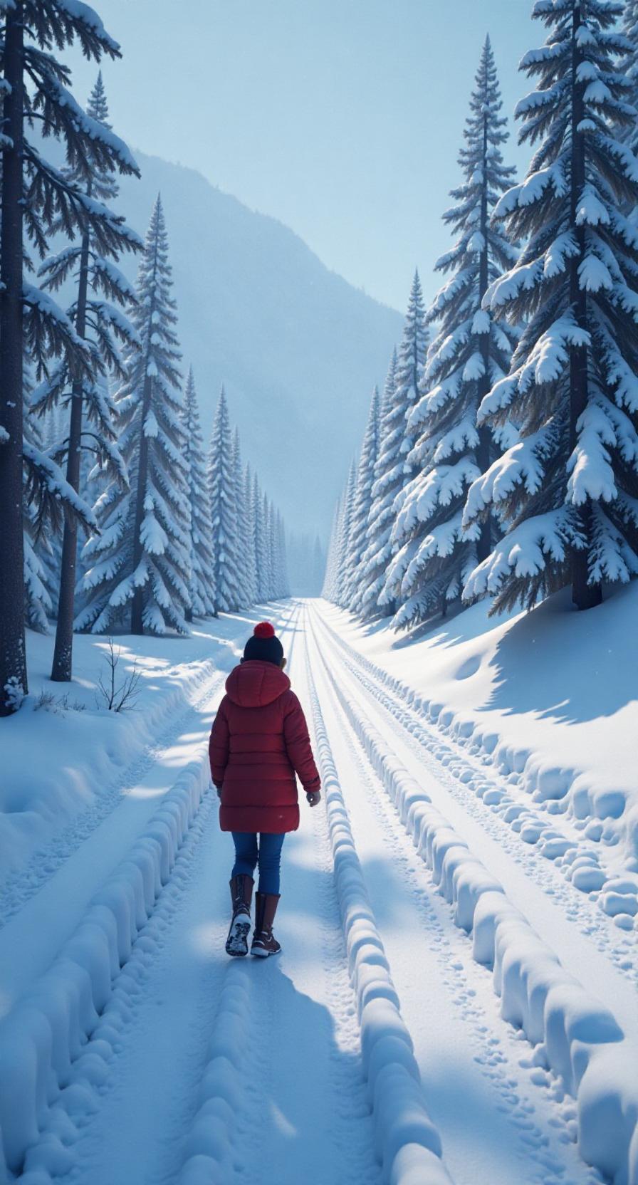 赏析：这幅下联“火树银花迎春来”与上联“冰天雪地送冬去”相映成趣。下联以“火树银