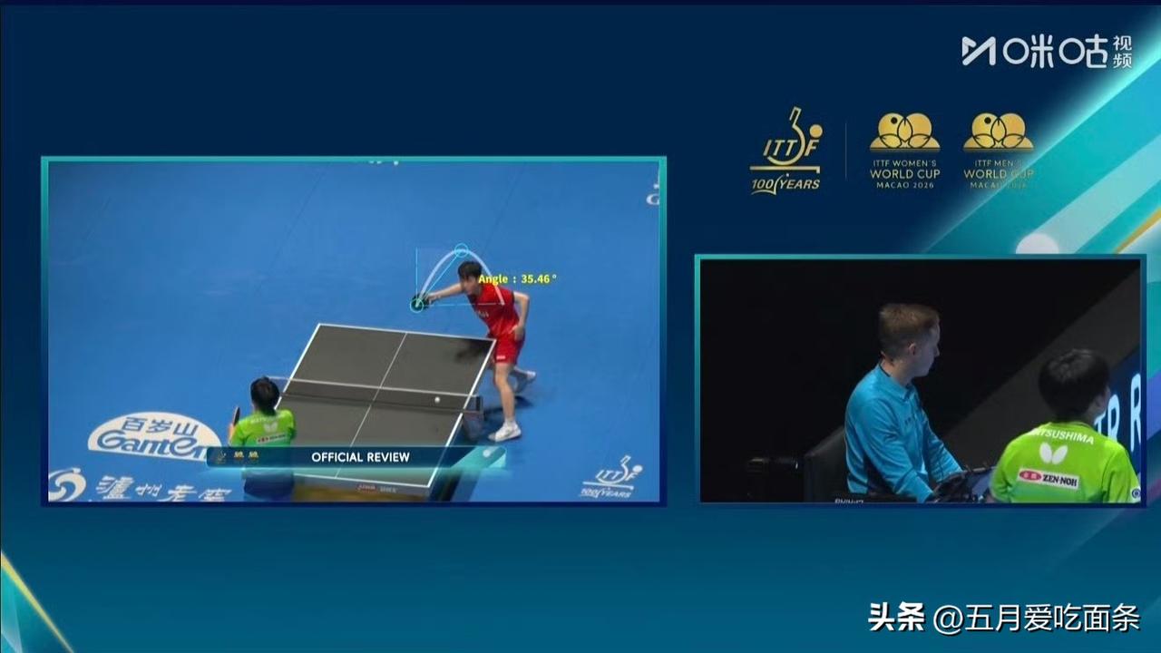 外协在大赛中格外较真，平时WTT都没那么多挑战，一到大赛几乎每个人都在挑战。
