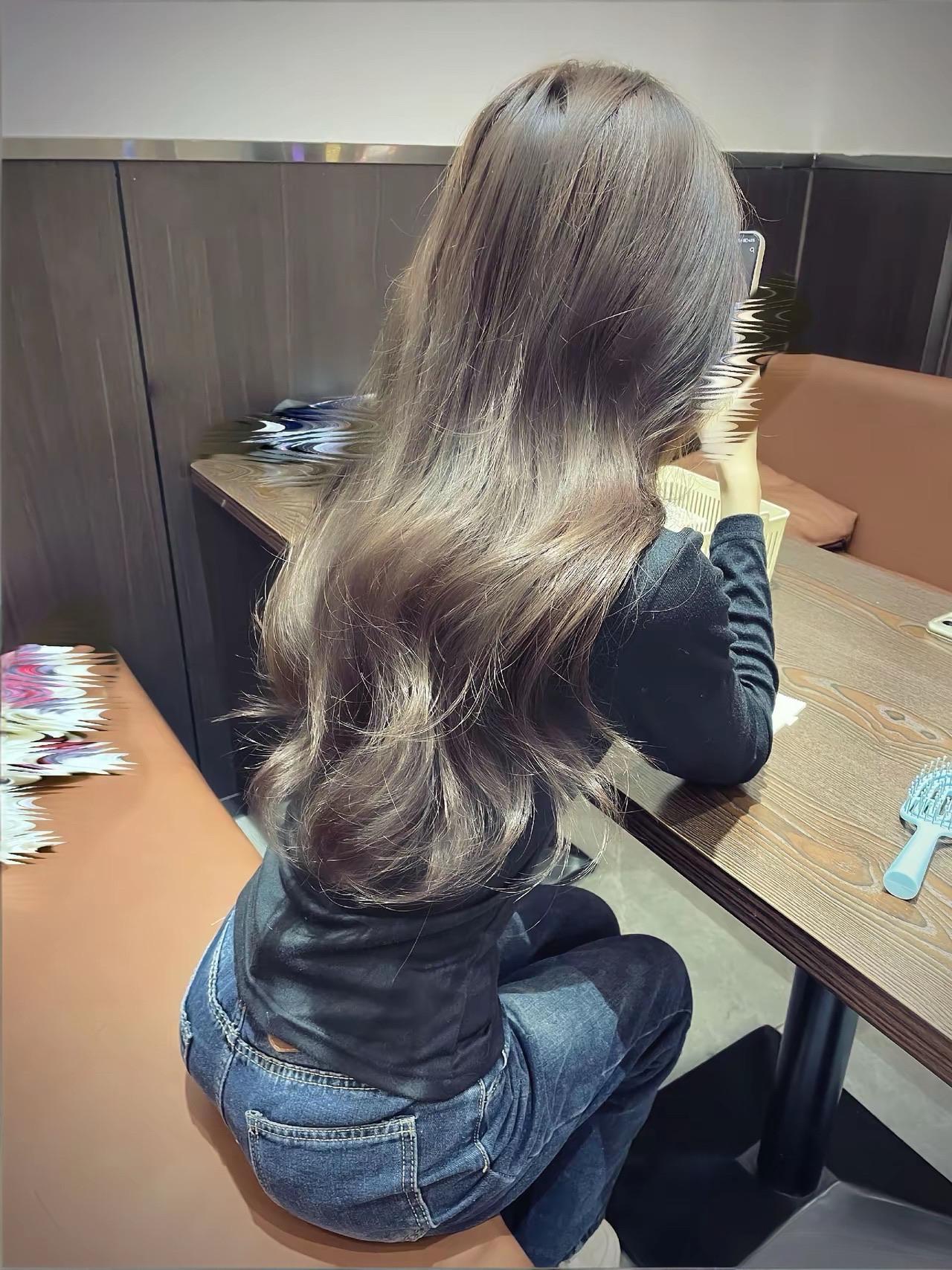 这发量发色真的太好看了