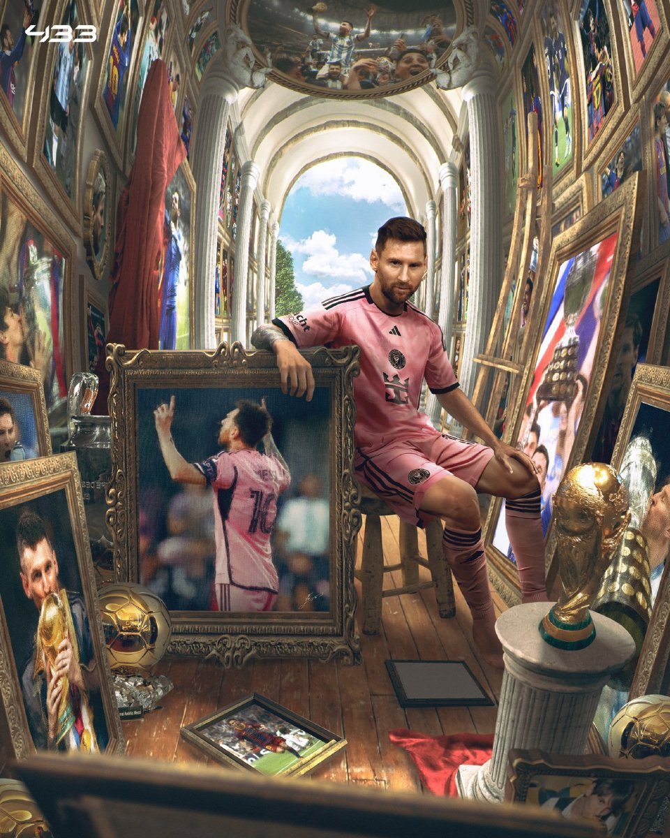 🚨433｜历史上没有任何球员比梅西在禁区外进球更多👨‍🎨🖼️#梅西##梅