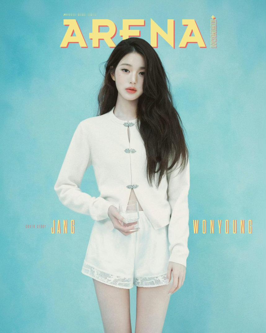 张元英登上韩国版《 Arena Homme》8月刊封面，三组封面层次分明，兼具少