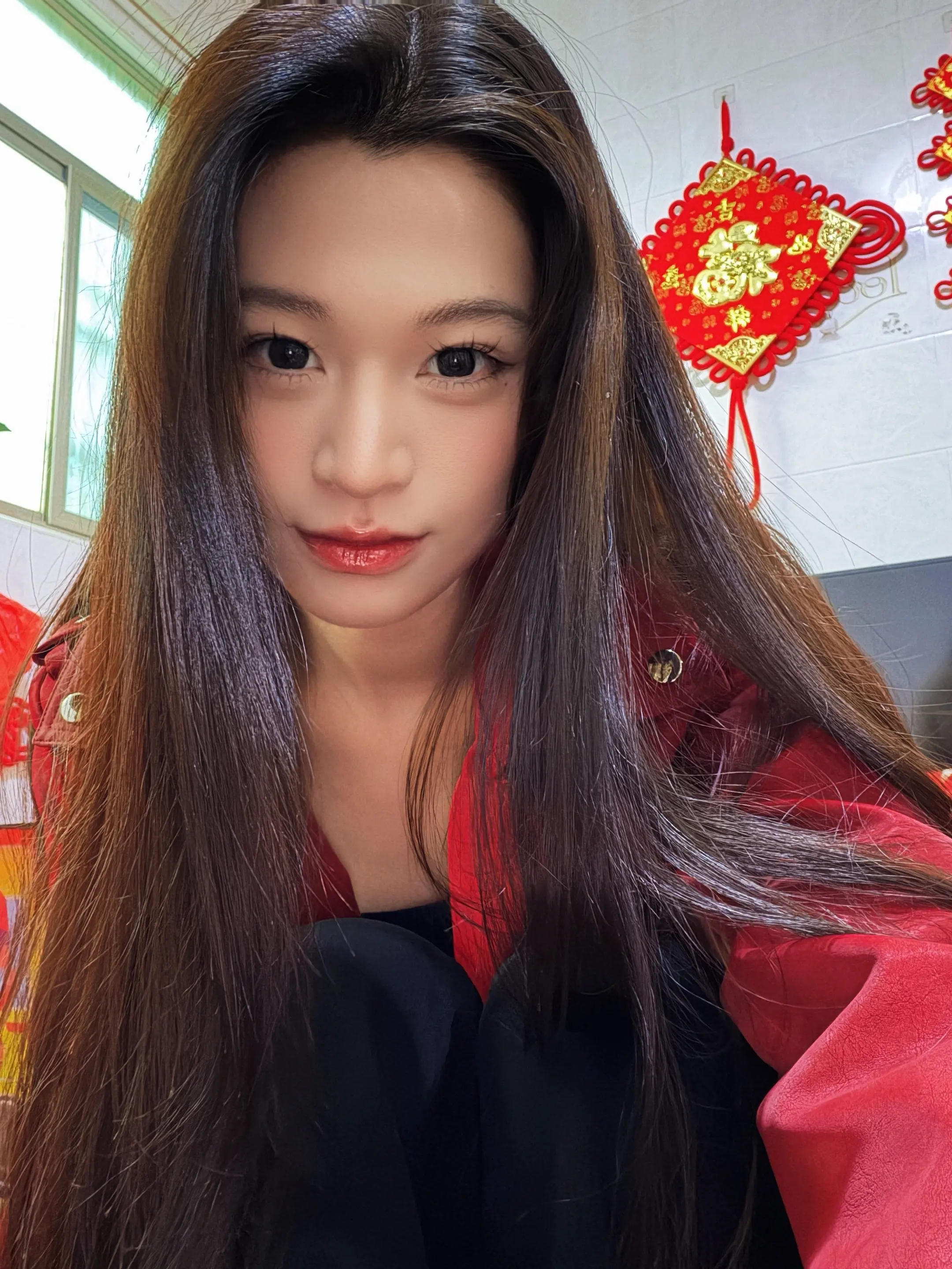 自拍大放送。新年快乐！