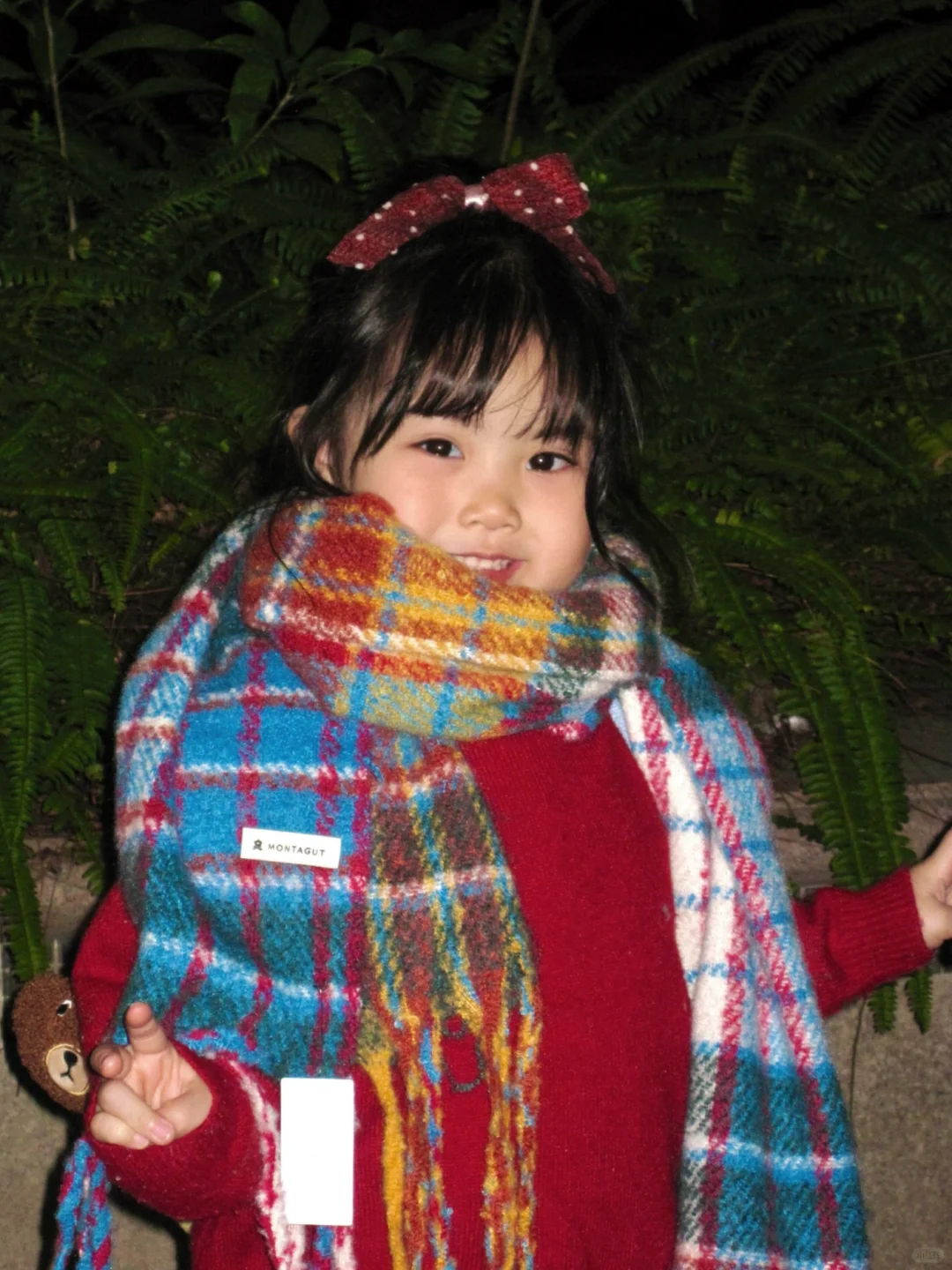 闪粉是拍不成了，拍娃😊