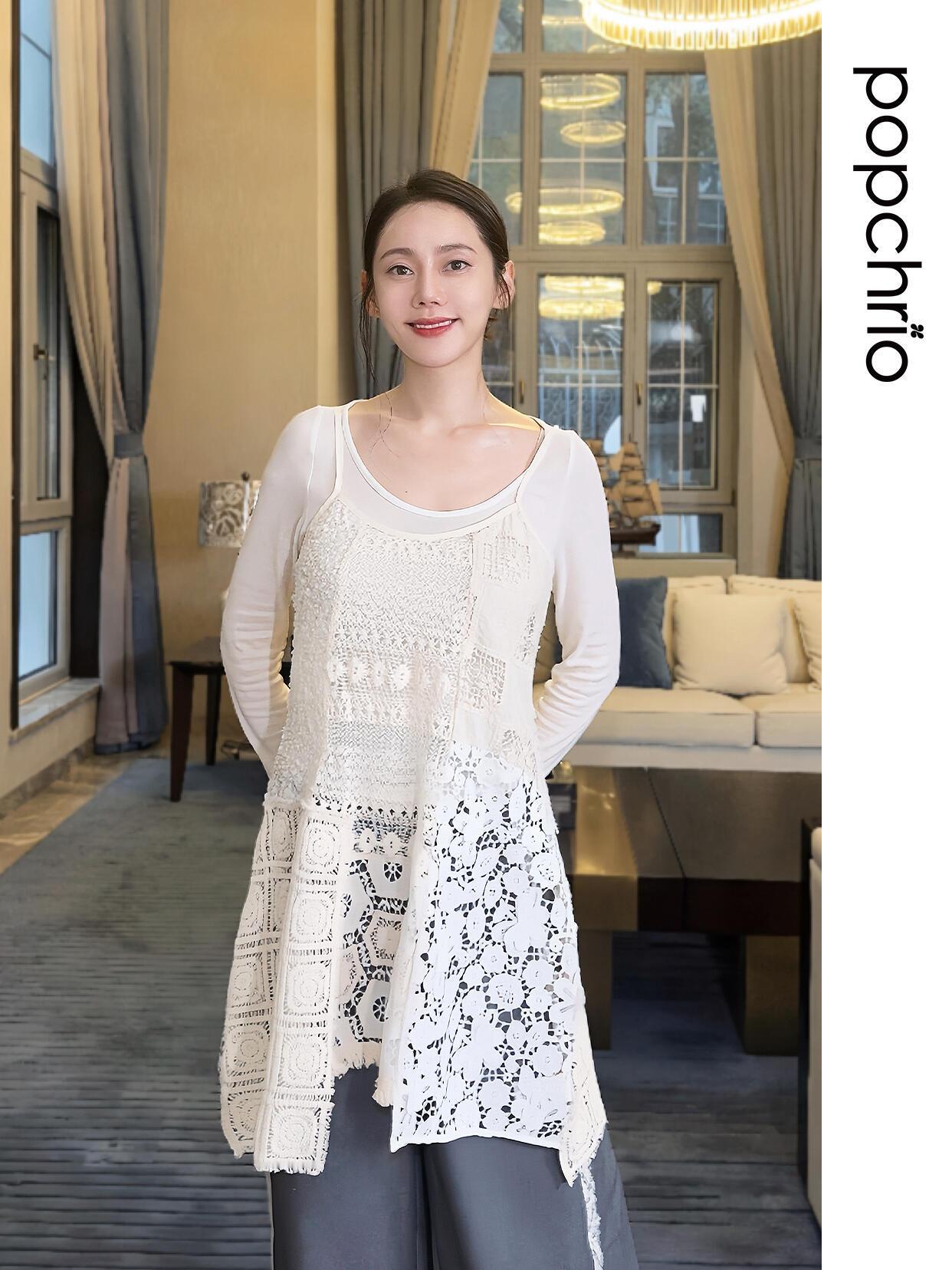 秋瓷炫 ✨秋瓷炫星日记录品牌方popchrio分享裙子认证照 