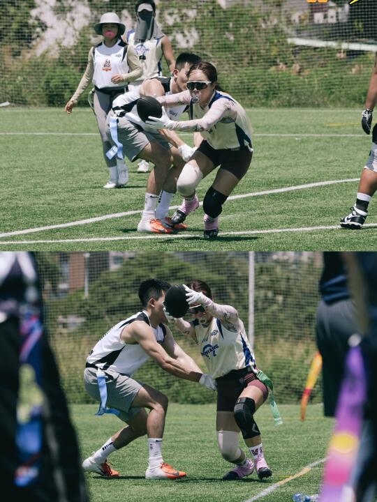腰旗橄榄球🏈擂台赛｜永远年轻永远膝盖淤青