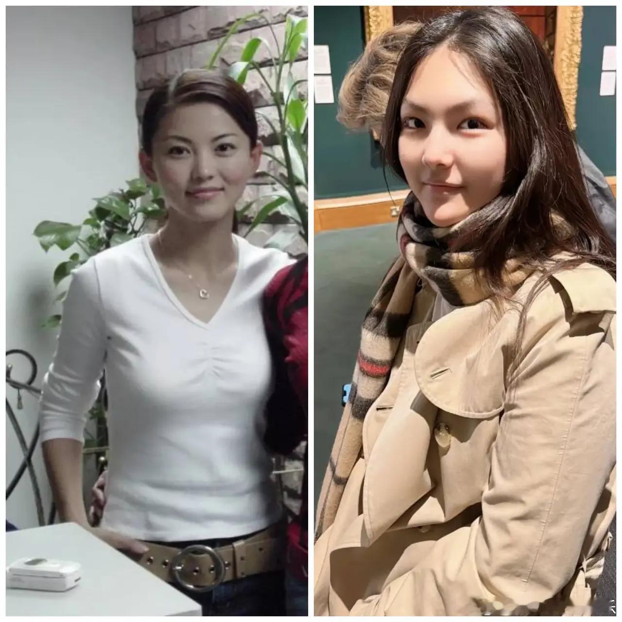 王岳伦拉低了女儿的颜值！年轻时的李湘真的是漂亮，肤若凝脂，酒窝特别迷人。王诗龄 