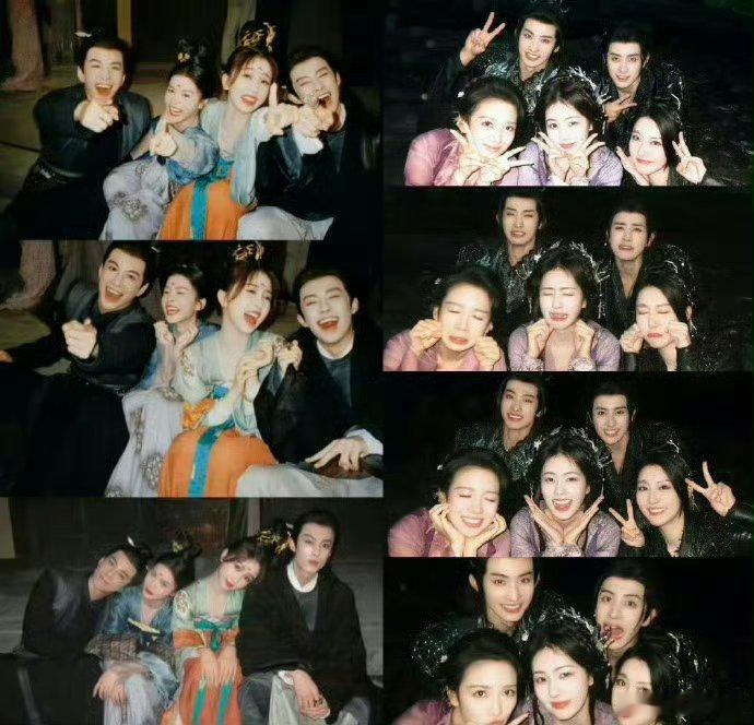 白鹿虞书欣剧宣好多cp向姿势都一样……与其说是谁抄谁，我反而觉得剧宣像流水线了白