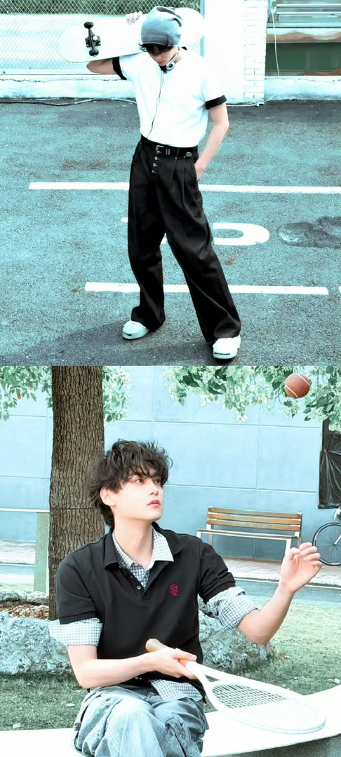 灵感回响光芒再栩田栩宁韩束花式应援 每一次看到田栩宁，都像被韩束的精华滋润，内心