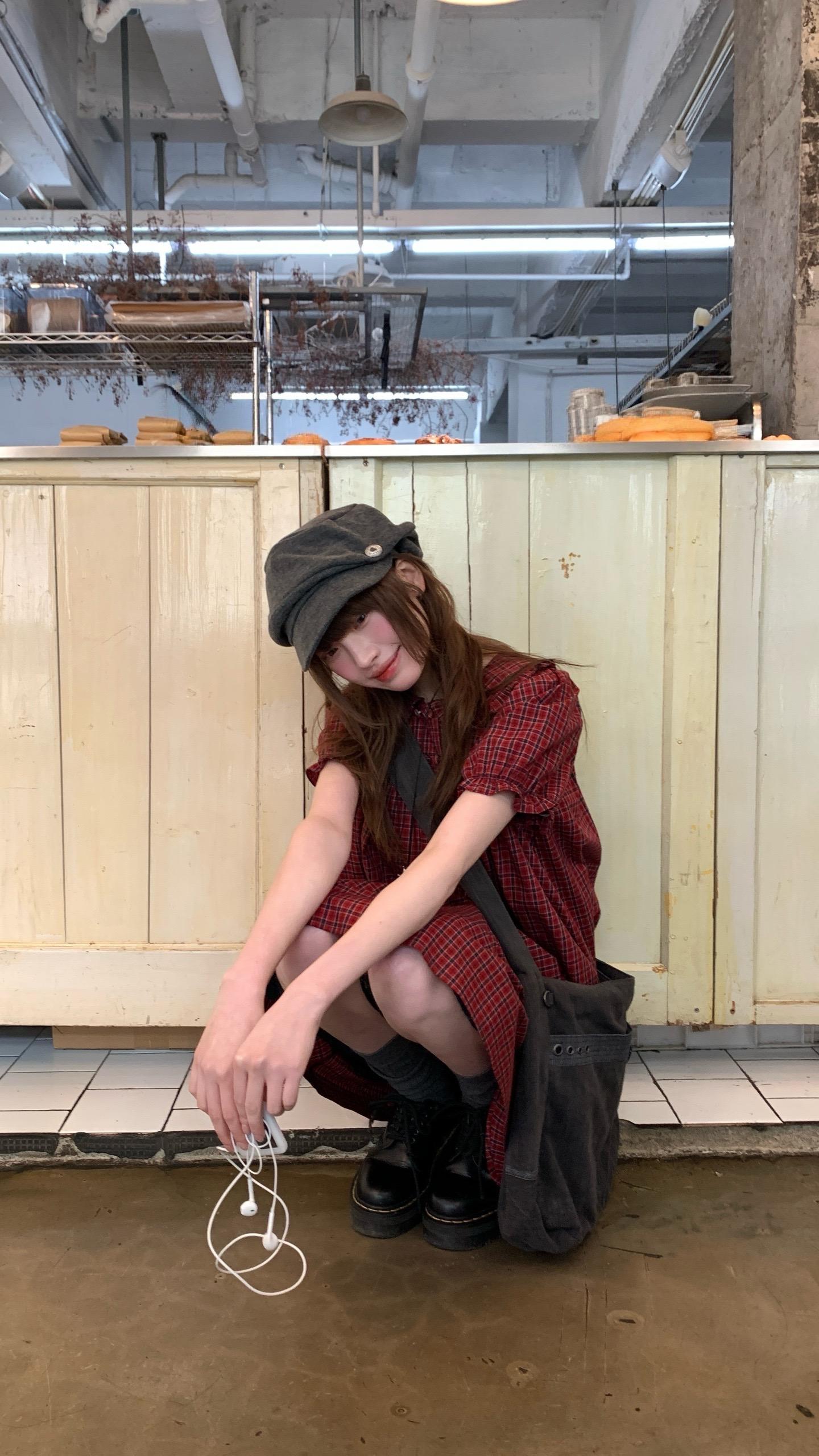 我的蹲姿look～
