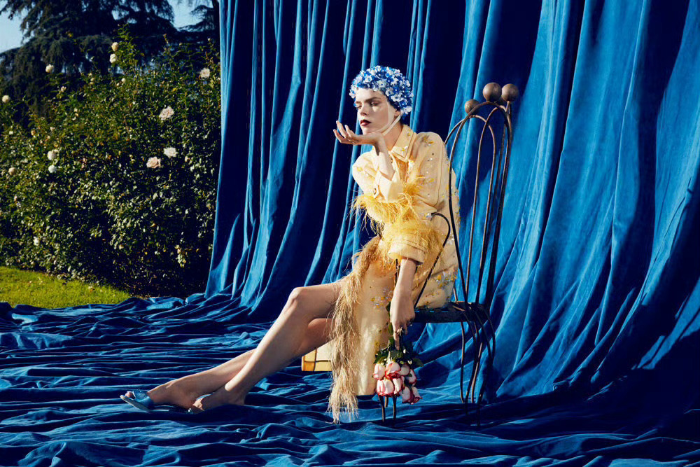 Artful Blooms for Vogue Taiwan摄影： Julia 