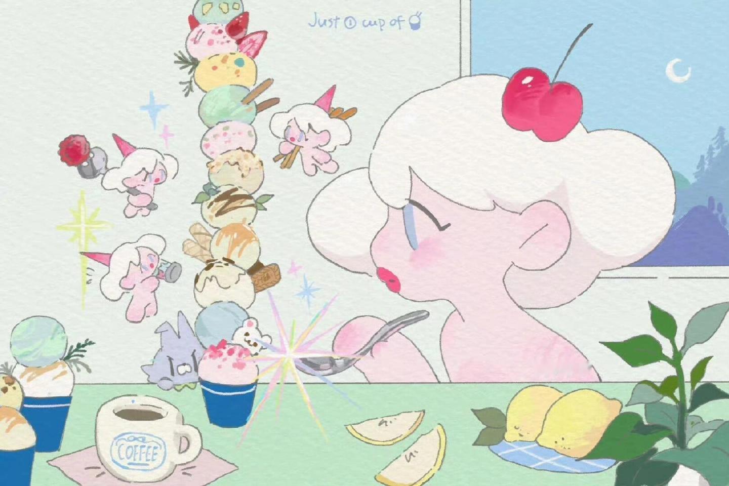 换新的电脑ipad壁纸啦 