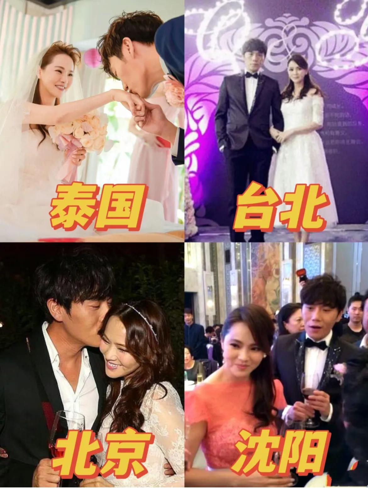 我天！原来秦昊给伊能静办了四场婚礼！

第二张求婚那里，秦爸爸在录制，妈妈在旁边