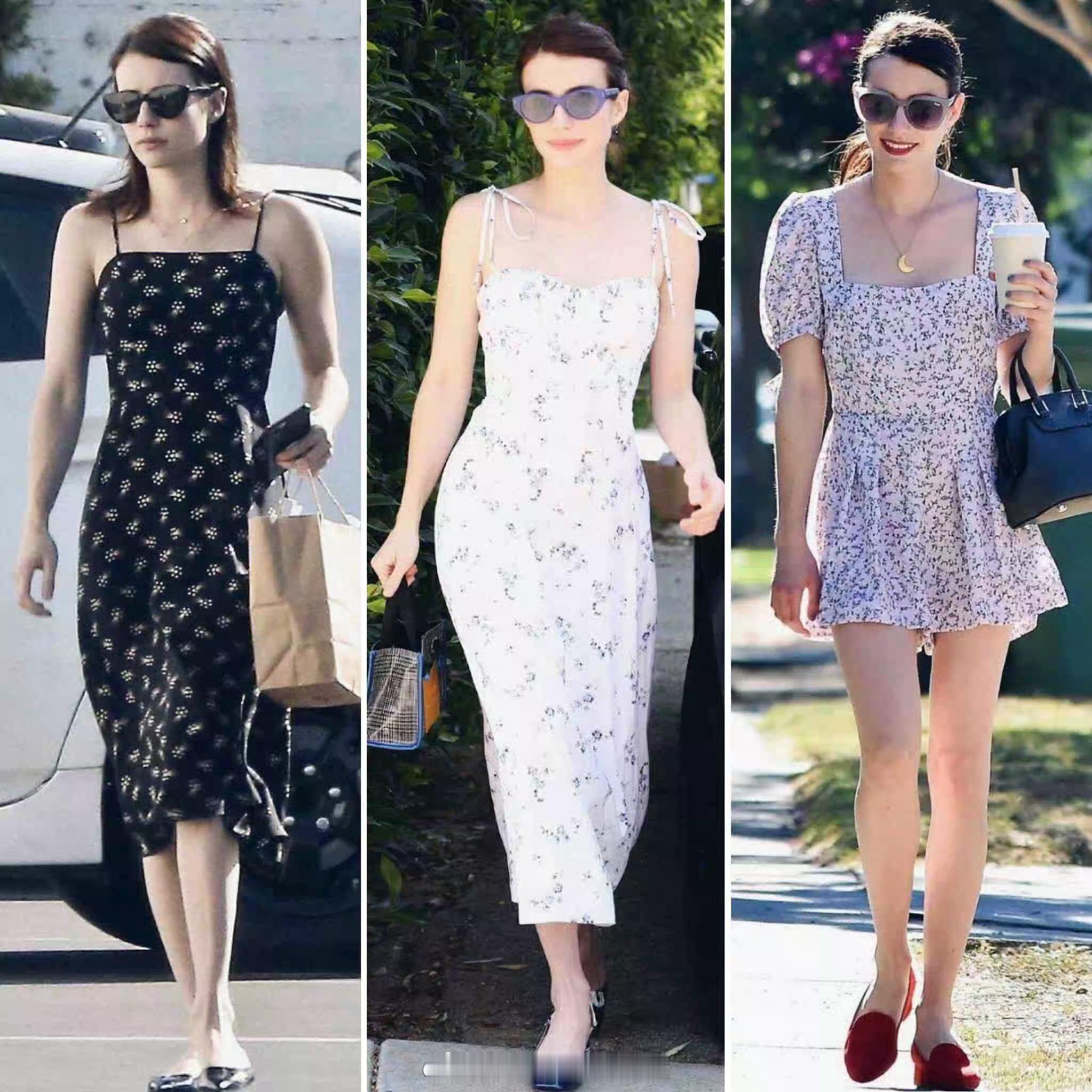艾玛罗伯茨结婚Emma Roberts街拍合辑回顾,罗女士结婚啦💞💒 