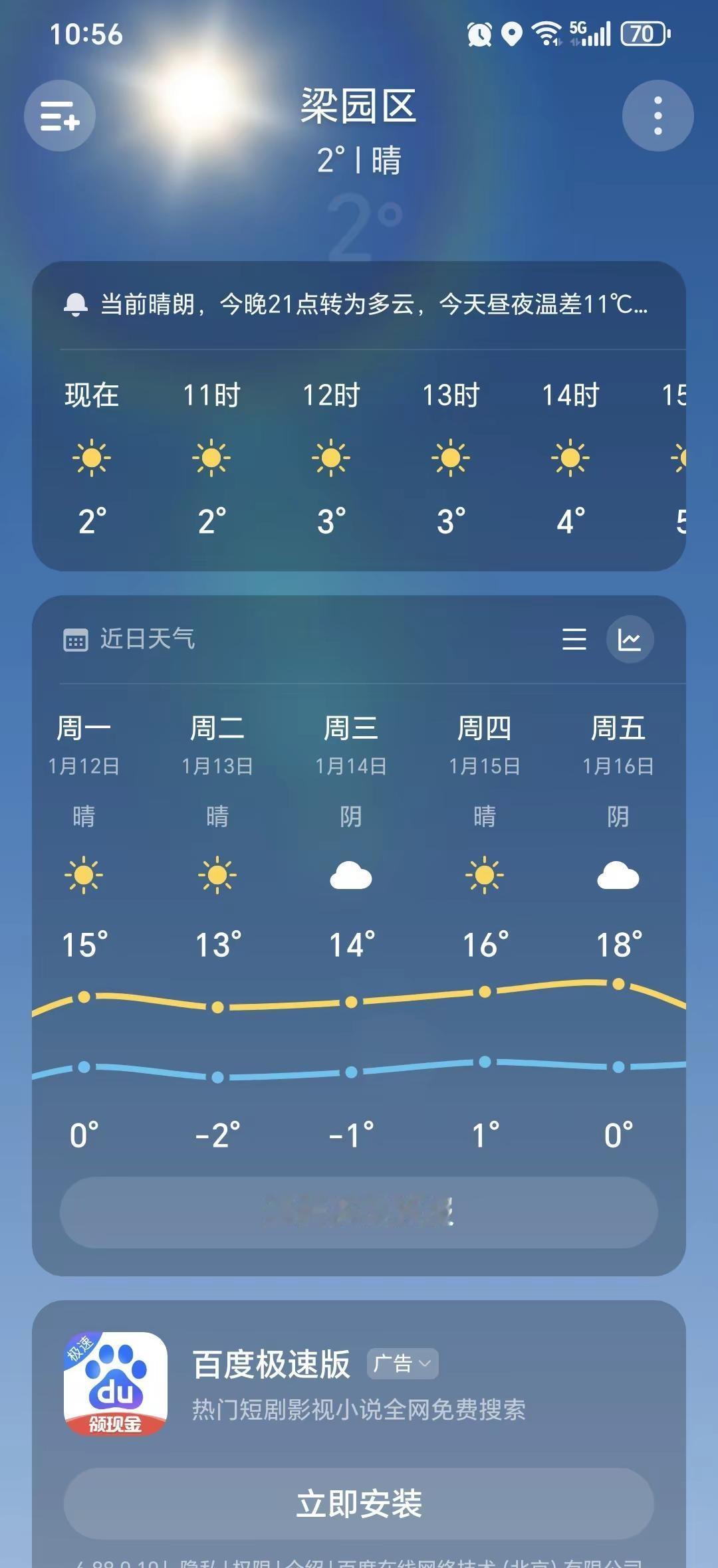 河南这三九天这么暖和了吗？